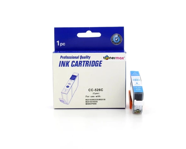 Canon CLİ-526 C Mavi Muadil Kartuş - Resim 3