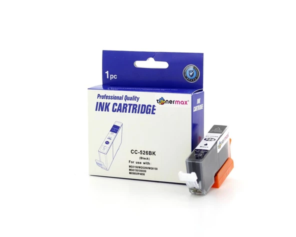 Canon CLİ-526 BK Siyah Muadil Kartuş - Resim 5