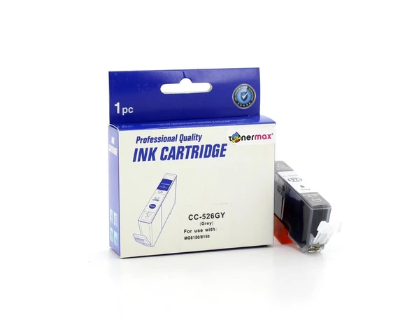 Canon CLİ-526 GY Gri Muadil Kartuş - Resim 2