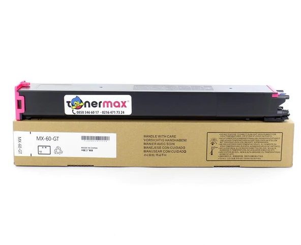 Sharp MX-60GTMA Kırmızı Muadil Toner / MX-3050/3550/4050/5050 ürün görseli 1