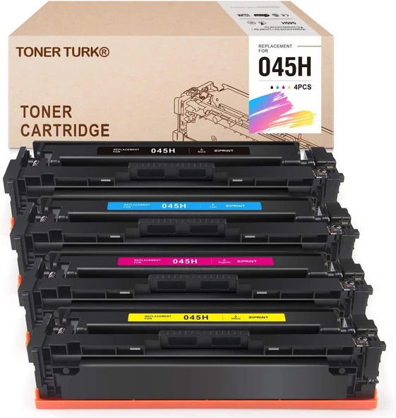 Canon i-Sensys LBP-611cn Muadil Toner Set / Canon CRG045H ürün görseli 1