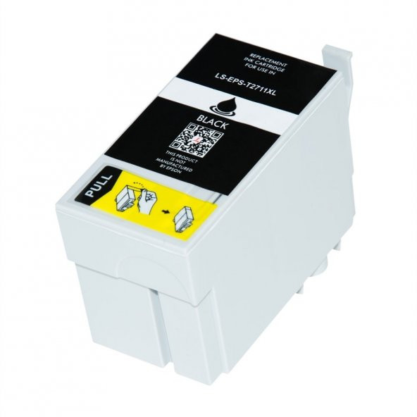 Epson 27XL / T2711XL / Work Force WF-3620 / WF-3640 / WF-7110 / WF-7610 / WF-7620 Siyah Muadil Kartuş ürün görseli 1