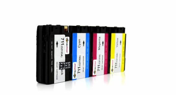 Hp DesignJet T120 Muadil Kartuş Takım / Hp 711 Muadil Kartuş Takım ürün görseli 1