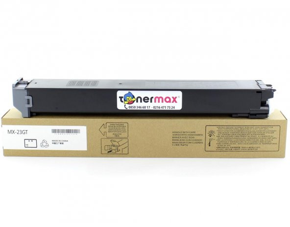 Sharp MX23GTBA Siyah Muadil Toner / MX2310 / MX2314 / MX2614 / MX3111 / MX3114 ürün görseli 1