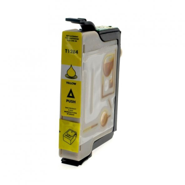 Epson T1284 Sarı Muadil Kartuş ürün görseli 1