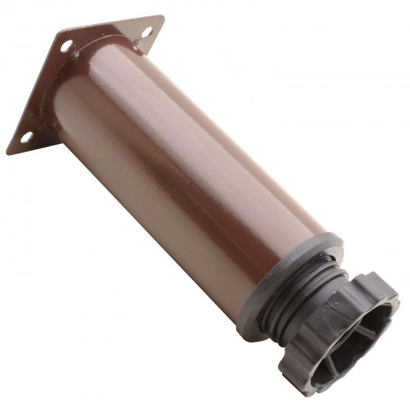 Mobilya Kanepe Koltuk Metal Ayarlanabilir Kahverengi Ayak 12 cm ürün görseli 1