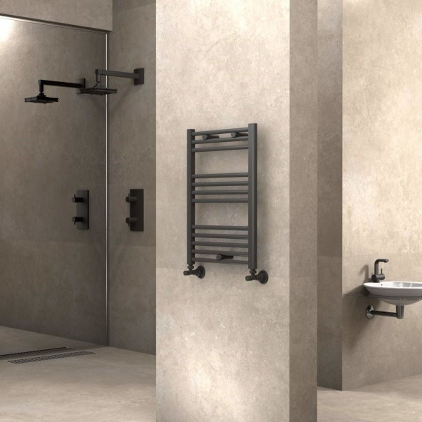 Radiva Haiti Banyo Havlupan 50x70 Düz Antrasit ürün görseli 1