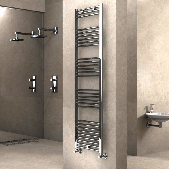 Radiva Haiti Banyo Havlupan 50x180 Düz Krom ürün görseli 1