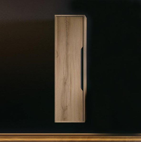Orka Galia 40 cm MDF Legnano Banyo Boy Çamaşır Dolabı ürün görseli 1