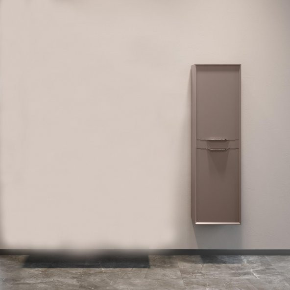 Orka Clay 40 cm Toprak Banyo Boy Çamaşır Dolabı ürün görseli 1