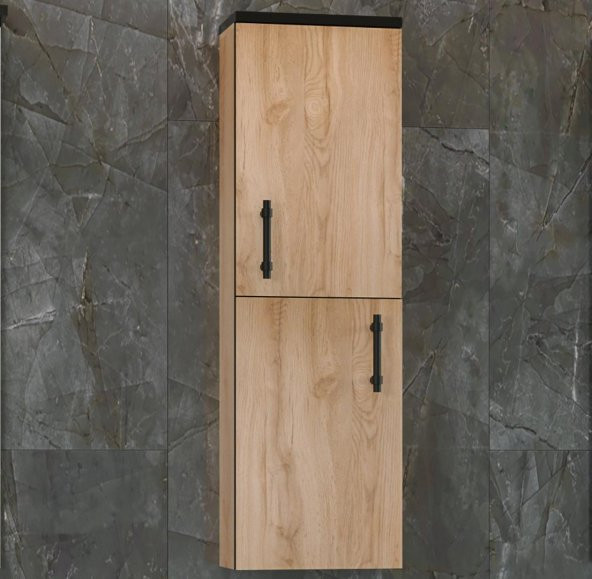 Orka Knidos 30 cm Legnano Banyo Üst Boy Çamaşır Dolabı ürün görseli 1