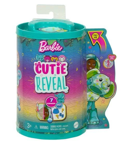 Barbie Cutie Reveal Bebek Chelsea -Fil HKR12 HKR13 Lisanslı Ürün ürün görseli 1