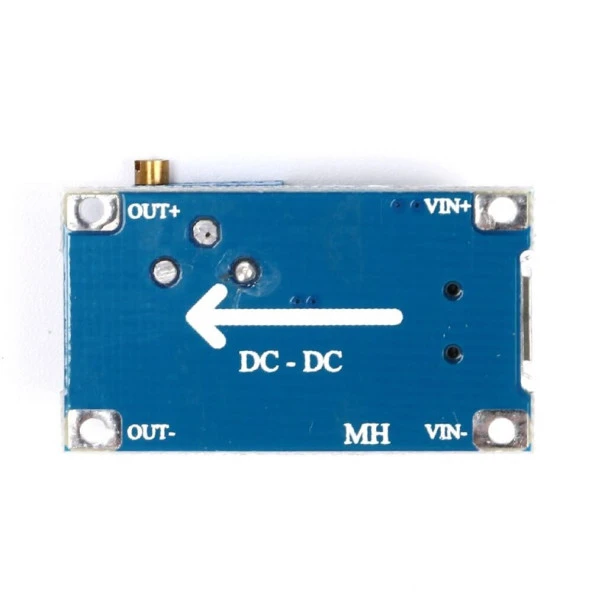 MT3608 Micro USB DC-DC Voltaj Yükseltici Modül - USB Soketli - 2A - Resim 8