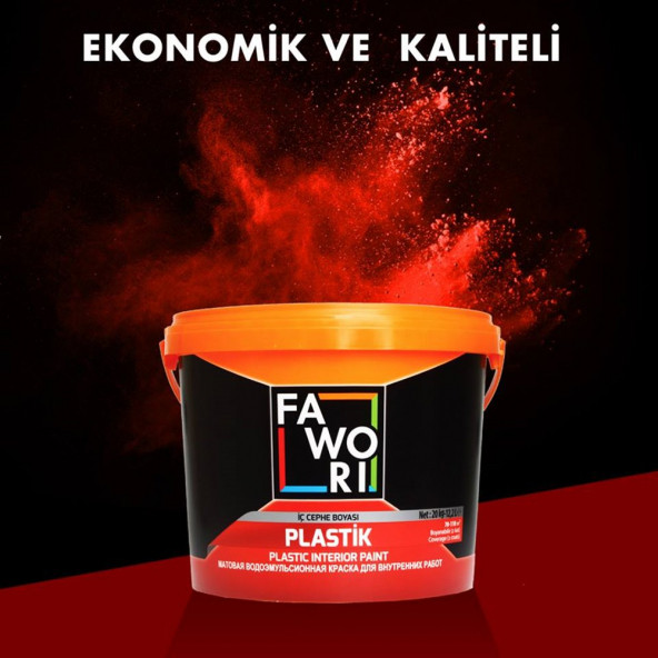 Fawori İç Cephe Plastik Boya 3.5 kg. ürün görseli 1