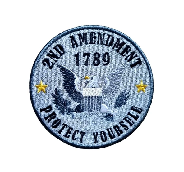 2nd Amendment Askeri Patch Yama Havacı Peç- PEÇ ürün görseli 1