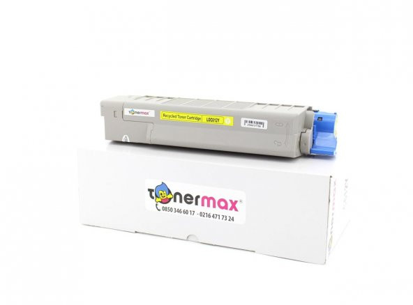 Oki C612 46507517 / C612 / C612n / C612dn Sarı Muadil Toner ürün görseli 1