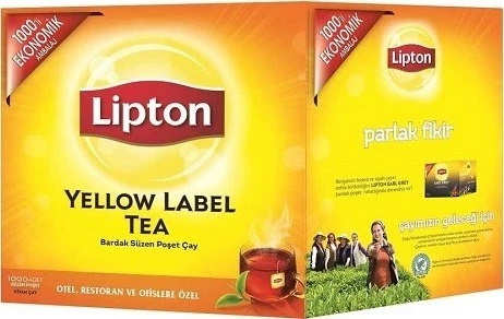 Lipton Yellow Label 2gr 1000li Bardak Poşet Çay ürün görseli 1