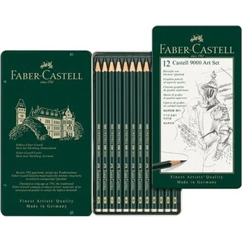 FABER KURSUN KALEM  9000 8B-2H 12 LI (5160119065) ürün görseli 1