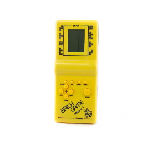 Tetris Nostaljik El Atarisi Sarı ürün görseli 1