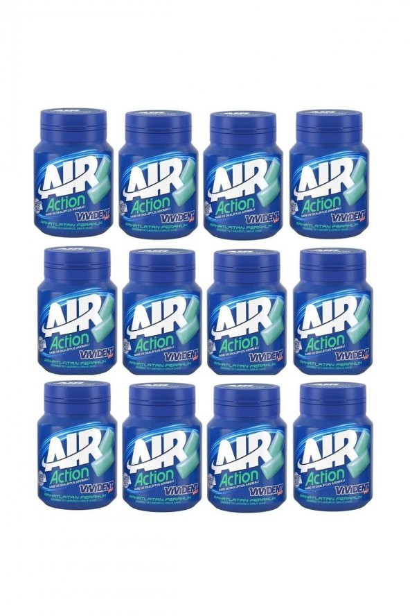 Vivident Aır Action Mentol & Okaliptus 67 Gr. X 12 Adet ürün görseli 1