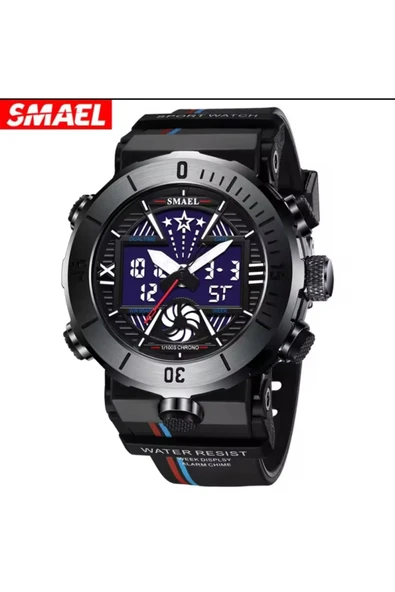 Erkek Kol Saati Analog Dijital Spor Moda Trend 8051s Saat ürün görseli 1