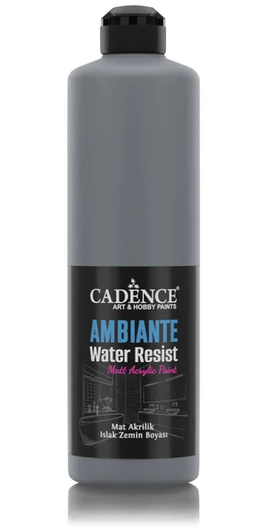 AMBIENTE SUYA DAY. AKR. BOYA AW-22 GRAFİTİ GRİ 500ML + KATALİZÖR 20GR ürün görseli 1