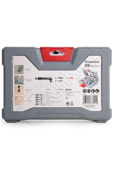 X-Line Premium Delme&Vidalama Set 49lu - Resim 2