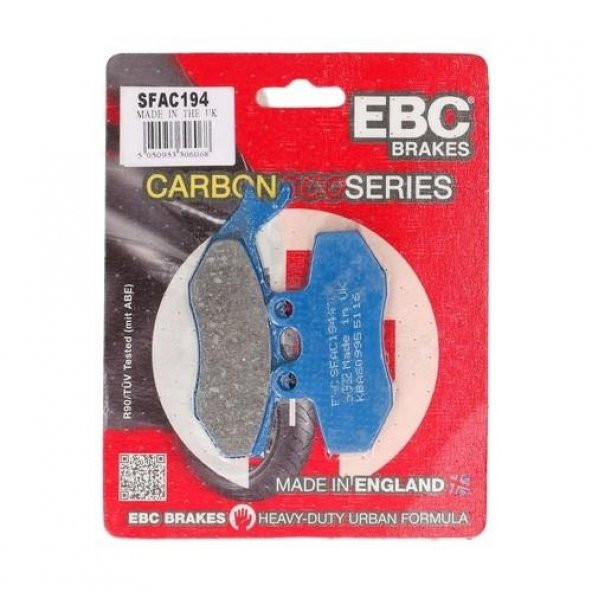 Ebc Sfac194 2003-2015 Gilera Runner 200 ST Uyumlu Ön Fren Balatası (Grimeca Caliper) ürün görseli 1