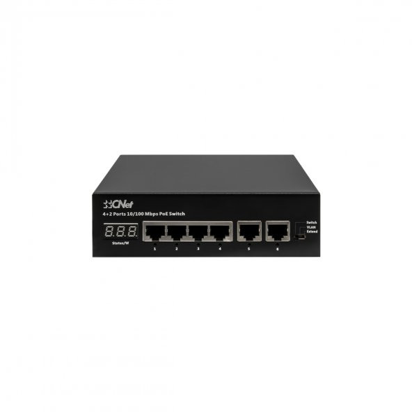 CSH-504FP 5 Port 10/100 4 Port Aktif Poe+1 Port Uplink  Switch ürün görseli 1
