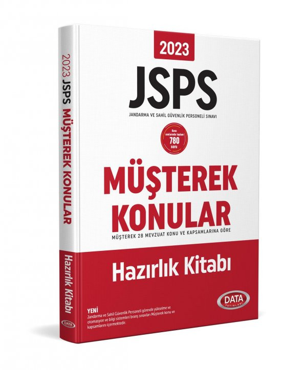 2023 JSPS Müşterek Konular Hazırlık Kitabı Data Yayınları ürün görseli 1