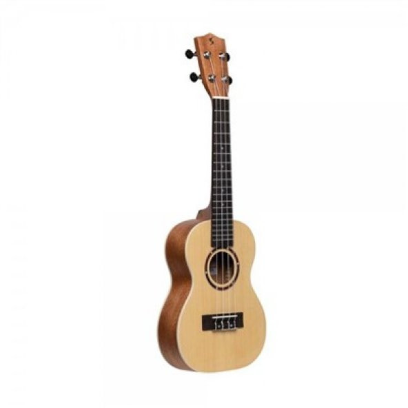 STAGG UC-30 SPRUCE(CONCERT UKULELE SPRUCE+BAG) - Resim 5