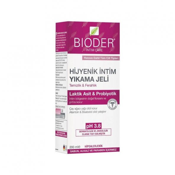 İntim Care Hijyenik Hassas Dahil Tüm Cilt Tipleri İçin İntim Yıkama Jeli 200ml ürün görseli 1