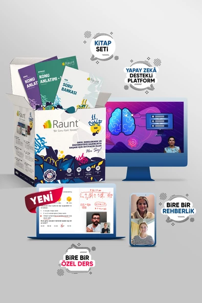 Raunt 11. Sınıf Sayısal Raunt Pro Paketi (Dijital+Kitap) ürün görseli 1