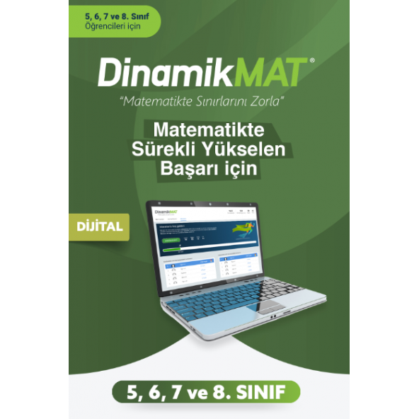 DinamikMAT 8. Sınıf Sonsuz Sayıda Soru Üreten Matematik Soru Bankası Uygulaması ürün görseli 1