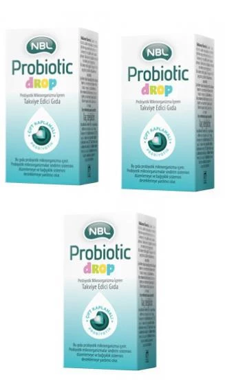 NBL Probiotic Drop Damla 7,5 ml 3'lü ürün görseli 1
