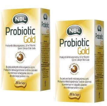 NBL Probiotic Gold 20 Stick Saşe 2'li ürün görseli 1