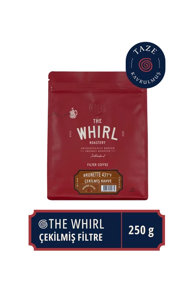 The Whirl Filtre Brunette 431°F Çekilmiş Kahve 250 gr ürün görseli 1