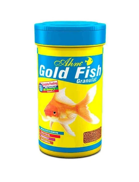 Ahm Gold Granulat Balık Yemi 100 ml ürün görseli 1