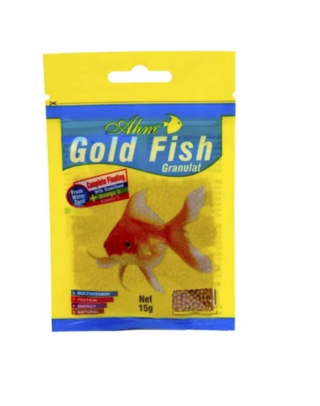 Ahm Gold Granulat Balık Yemi 15 Gr ürün görseli 1