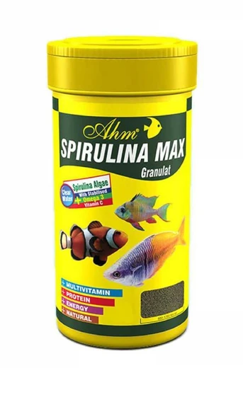 Ahm Marin Spirulina Max Granulat 250ml/130gr ürün görseli 1