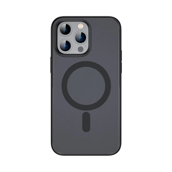 Gpack Apple iPhone 14 Pro Kılıf Wireless Tacsafe Alpin Mat Ultra Koruma Sert Kapak ürün görseli 1