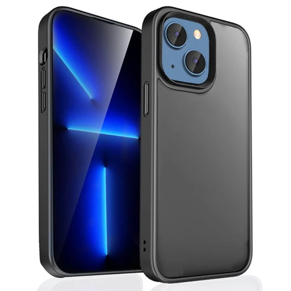 Gpack Apple iPhone 14 Kılıf İmpact Alpin Mat Buzlu Kapak ürün görseli 1