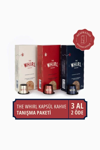 The Whirl Kapsül Kahve Tanışma Paketi 30 Kapsül ürün görseli 1