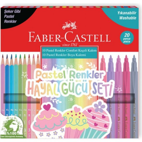 F.C. PASTEL RENKLER HAYAL GÜCÜ SETİ ürün görseli 1