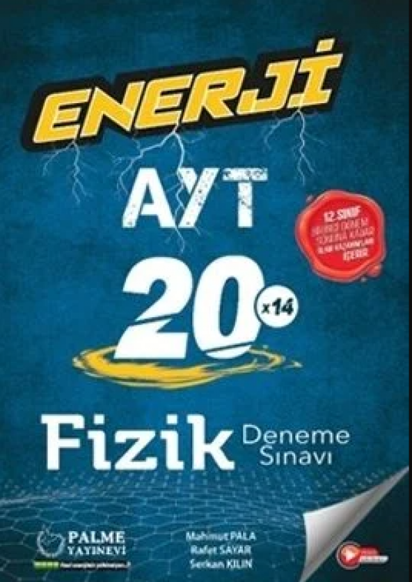 Palme 2023 YKS AYT Fizik Enerji 20x14 Deneme Sınavı Video Çözümlü ürün görseli 1