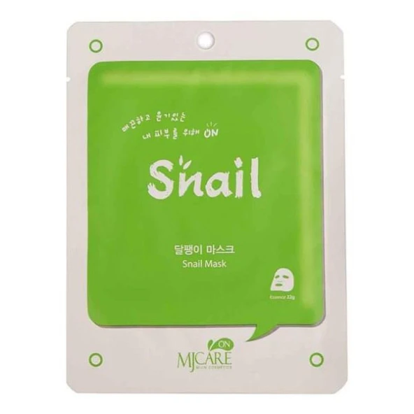 Mjcare Snail Mask Salyangoz Özlü Cilt Bakım Maskesi 22g ürün görseli 1