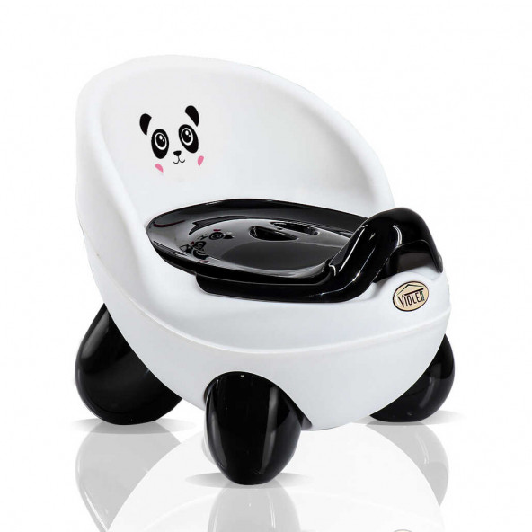 Violet Passion 0084 Panda Bebek Lazımlığı Beyaz ürün görseli 1