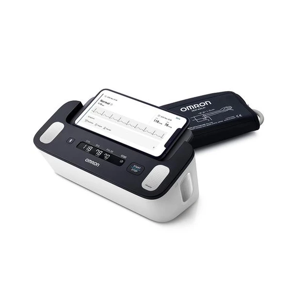 Omron Complete HEM-7530T 2si 1 Arada Tansiyon Aleti ve EKG Cihazı ürün görseli 1