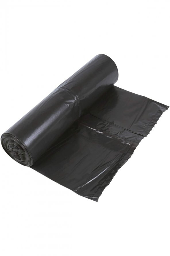 REFORMAK PLASTİK Endüstriyel Battal Boy Siyah Çöp Torbası ( 72X95 Cm ) 1 Rulo 10 Adet ürün görseli 1