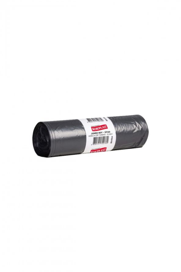 Eko Endüstriyel Jumbo Boy Çöp Torbası Siyah 80 X 110 Cm ürün görseli 1
